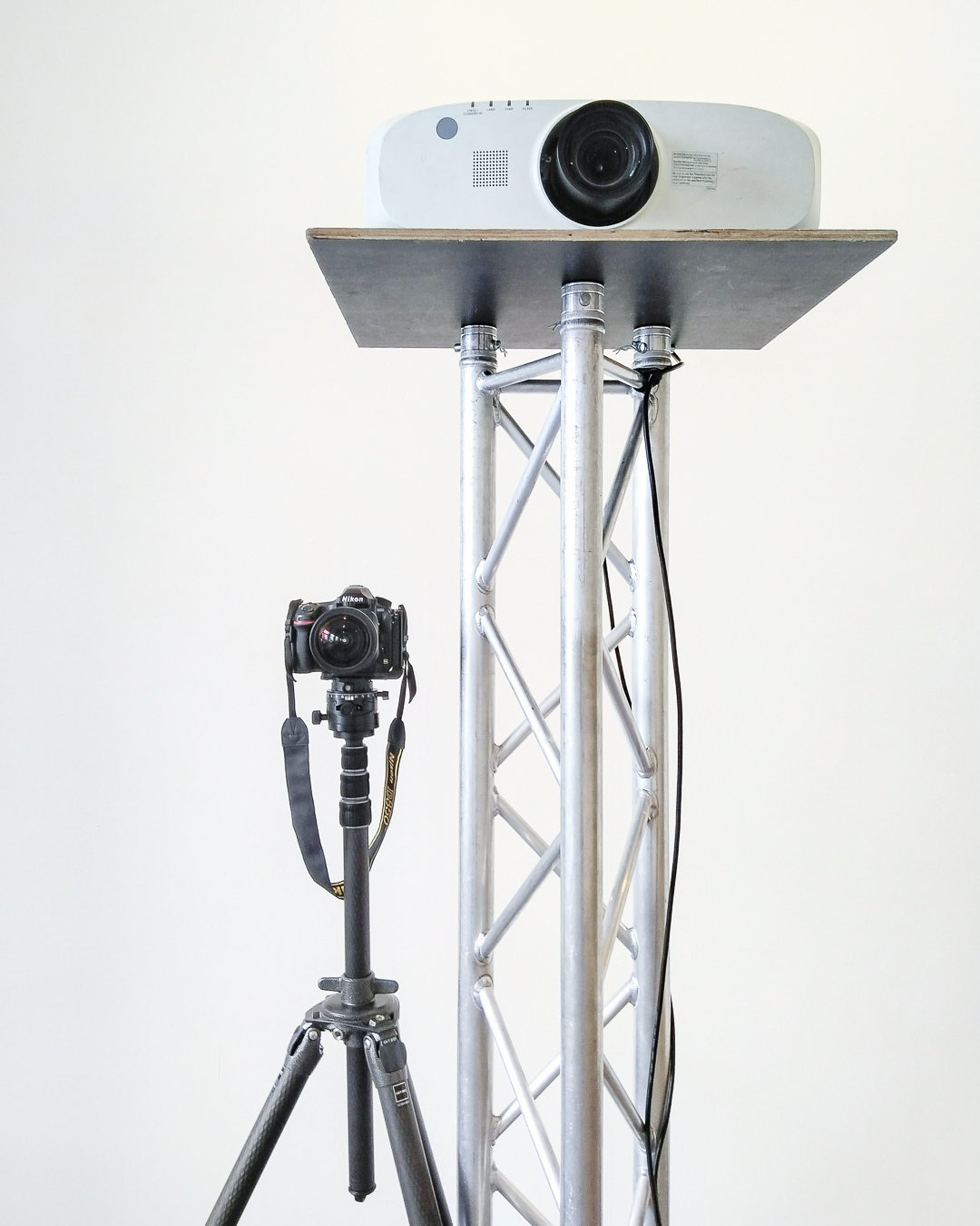 Kamera und Projektor